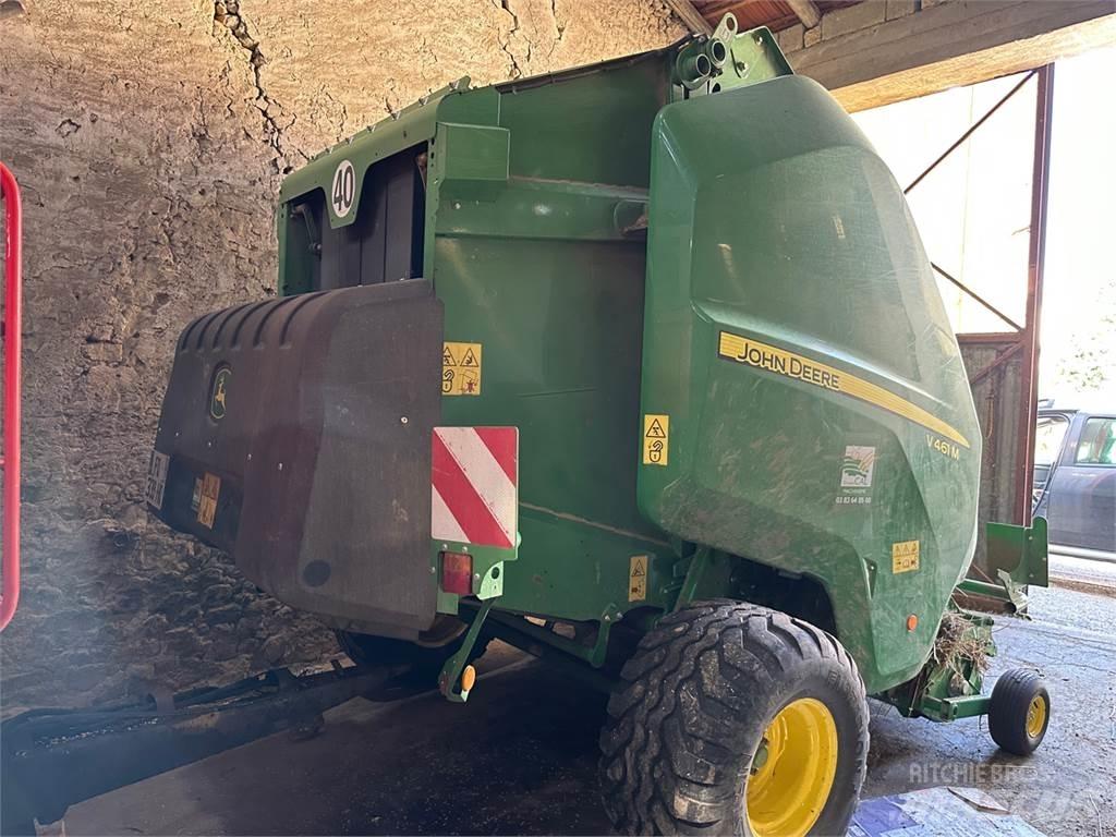 John Deere V461M Masina de balotat cilindric
