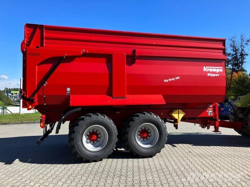 Krampe Big Body 600 Remorci rabatabile