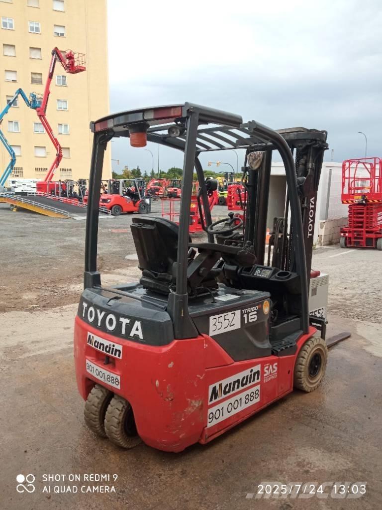 Toyota 8FBE16T Stivuitor electric