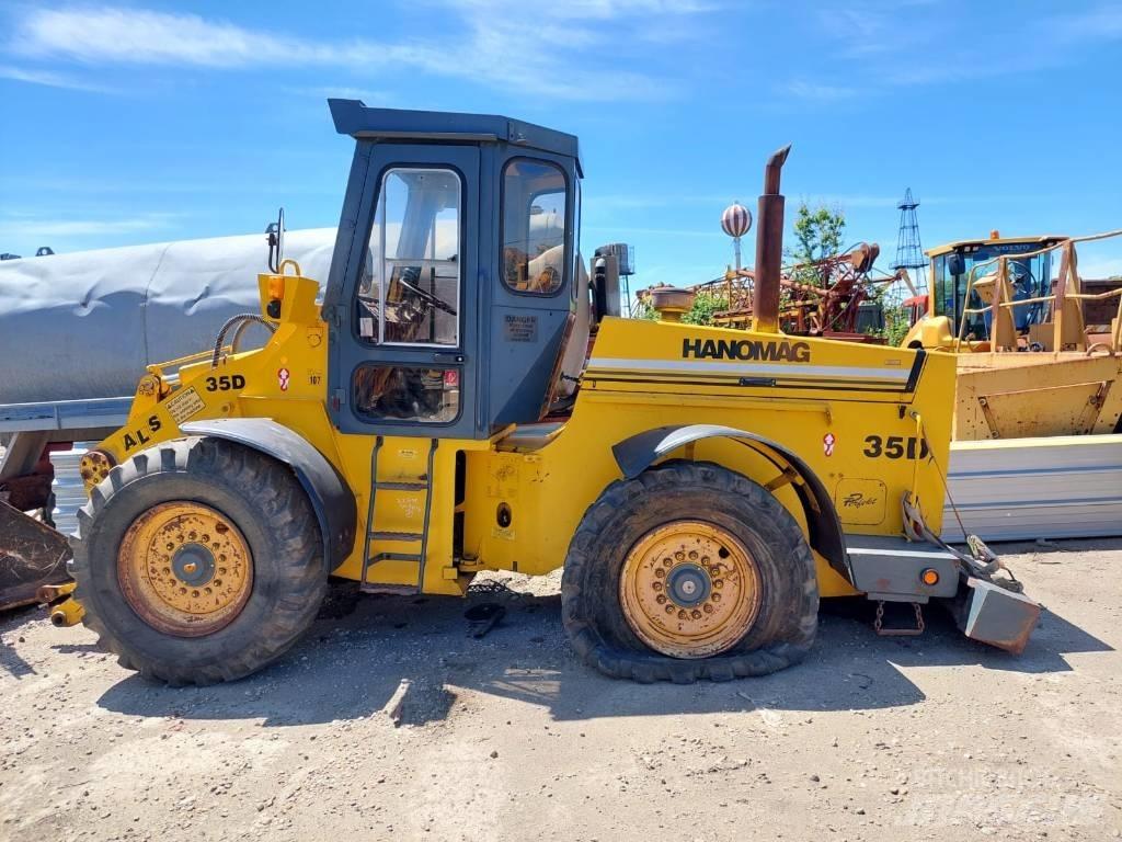 Hanomag 35D Incarcator pe pneuri