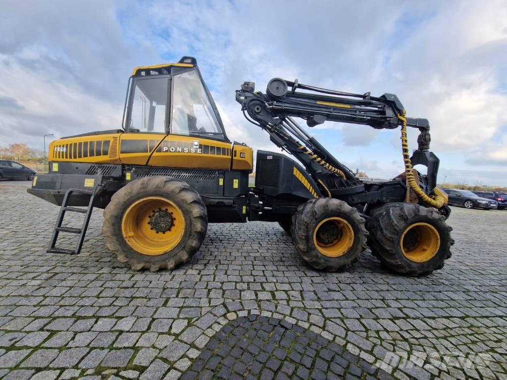 Ponsse Ergo 6W Combine forestiere