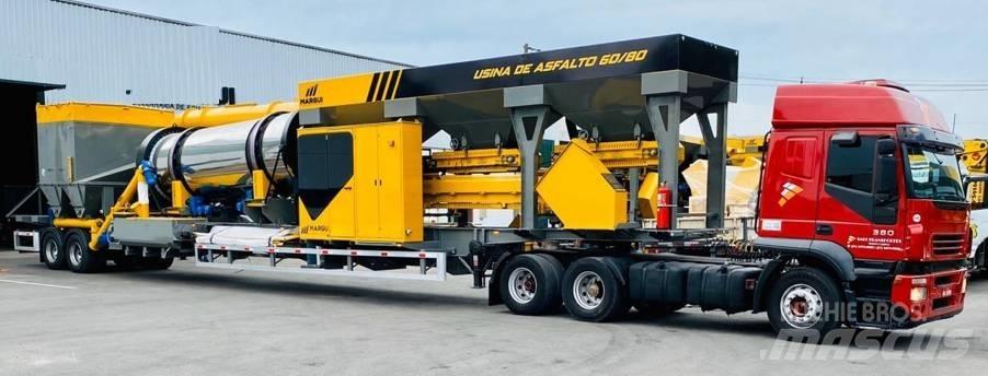 MG 80 TPH Utilaje amestec asfalt