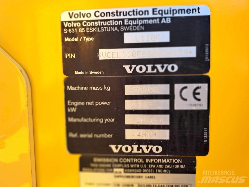 Volvo L 110 F Incarcator pe pneuri