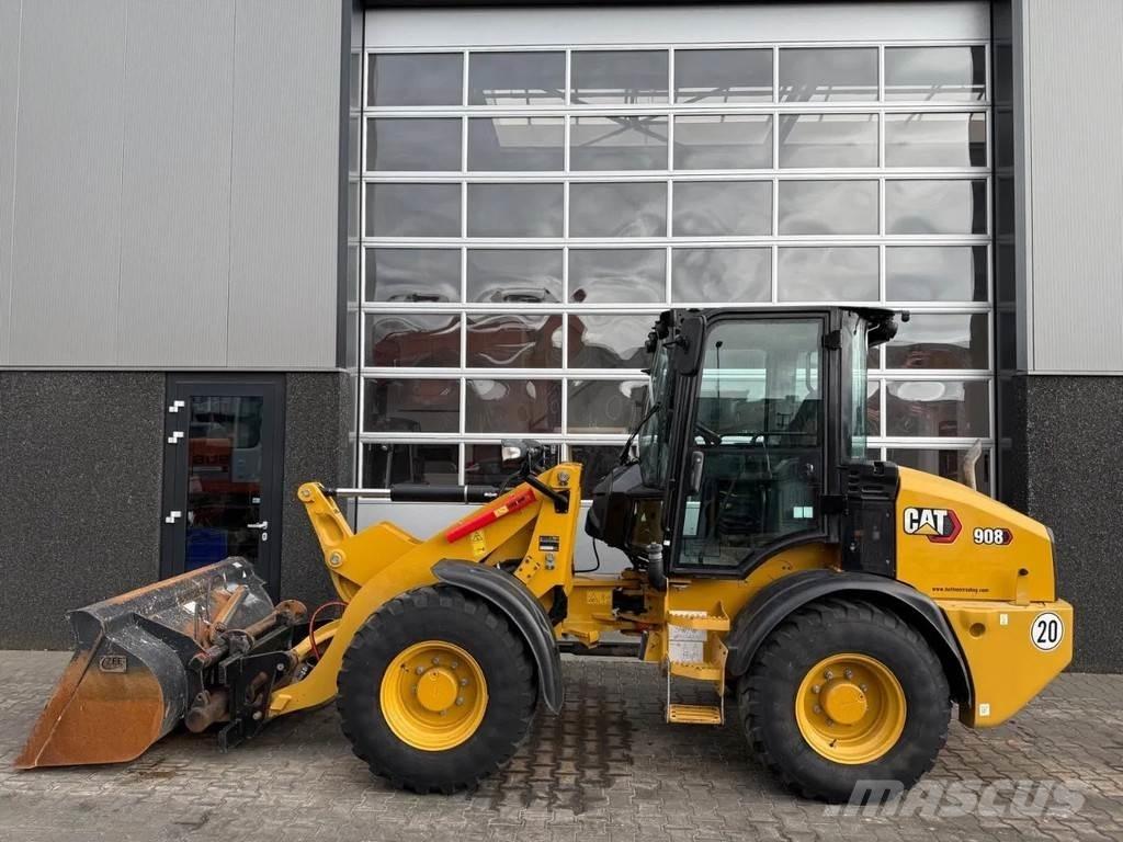 CAT 908 Incarcator pe pneuri