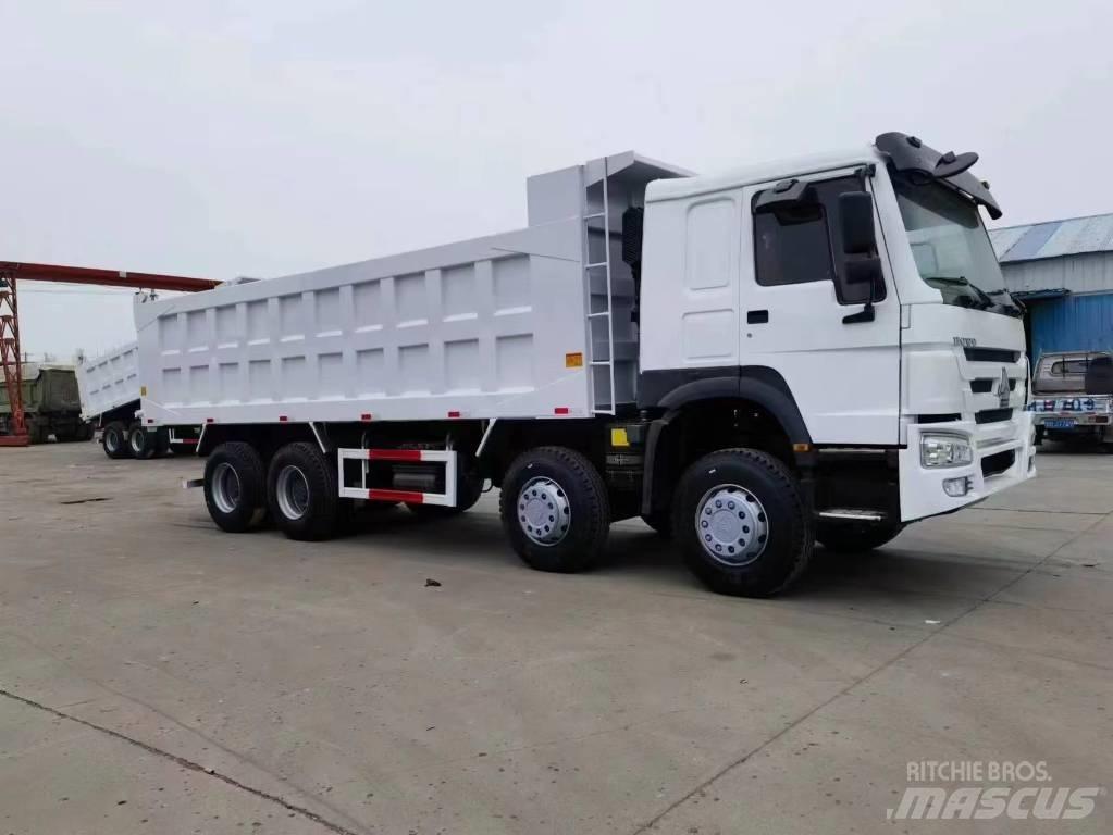 Howo 375 Autobasculante remorci