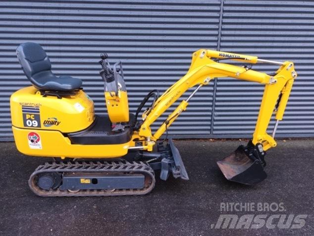 Komatsu PC 9 Mini excavatoare < 7t
