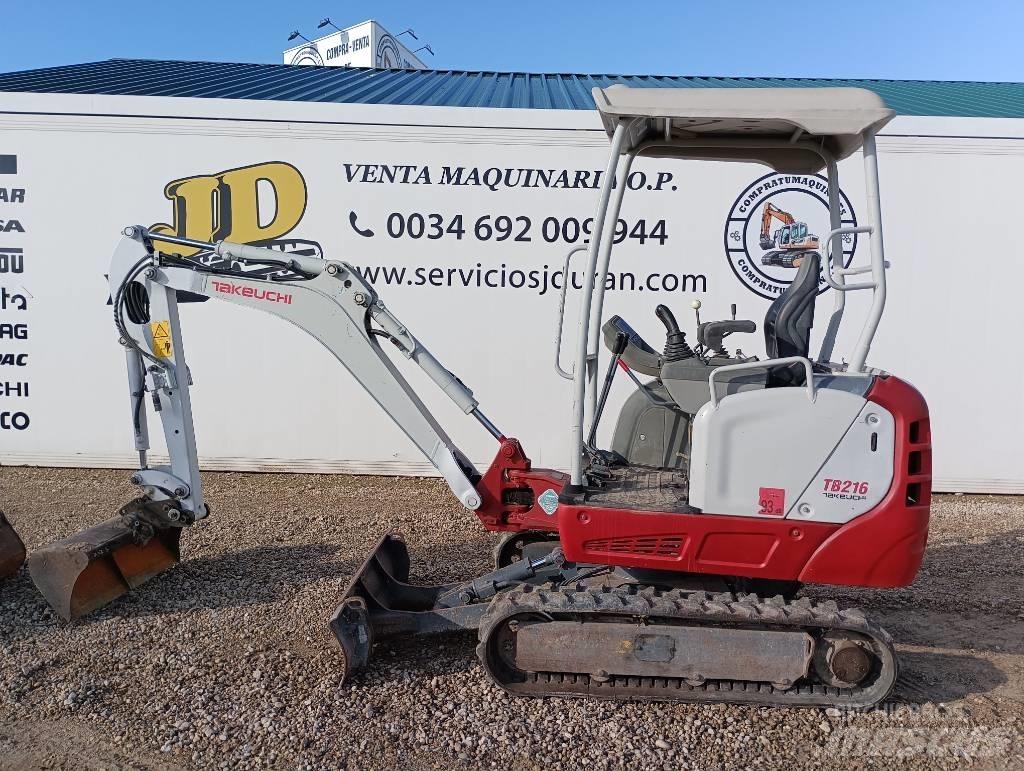 Takeuchi TB 216 Mini excavatoare < 7t