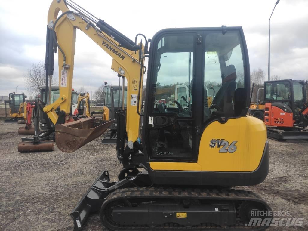 Yanmar SV 26 2017r Mini excavatoare < 7t