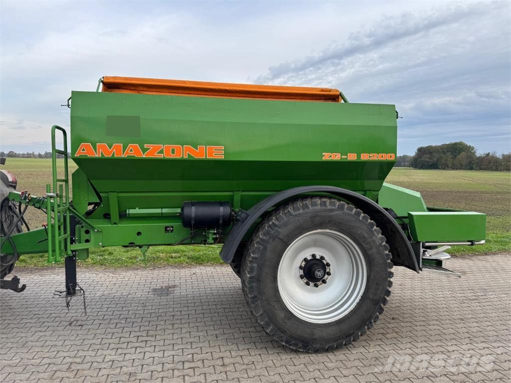 Amazone ZG-B 8200 Împrastierea mineralelor