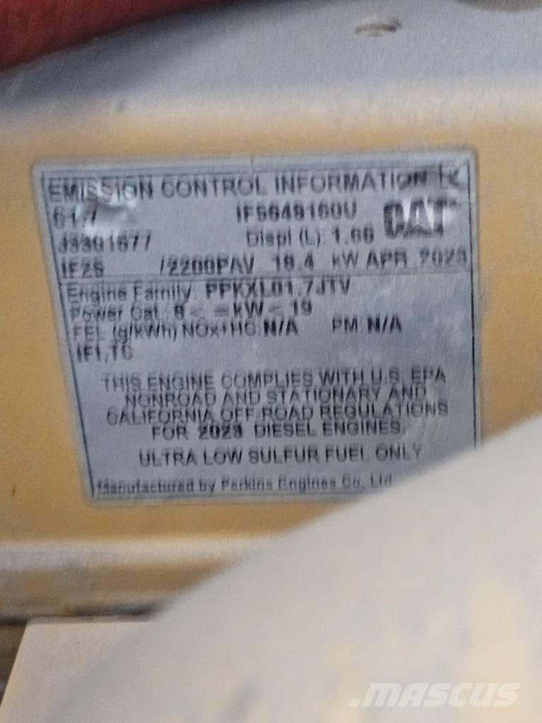 CAT CB 2.7 GC Compactoare sol