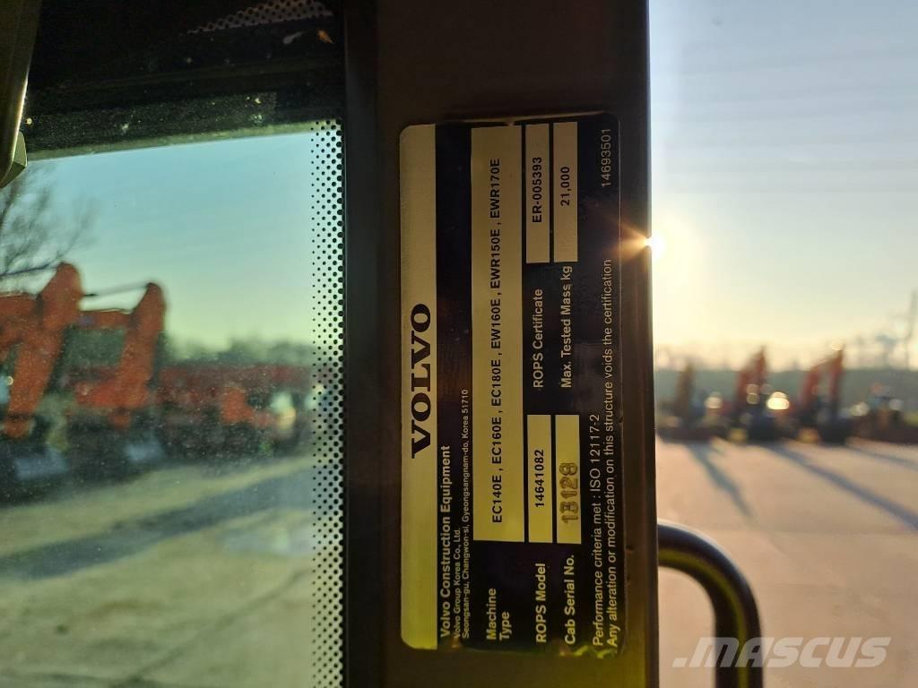 Volvo EW160E Excavatoare cu roti