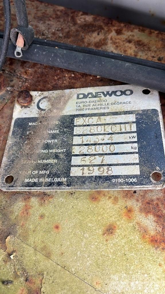 Daewoo Solar 280 LC Excavatoare pe șenile
