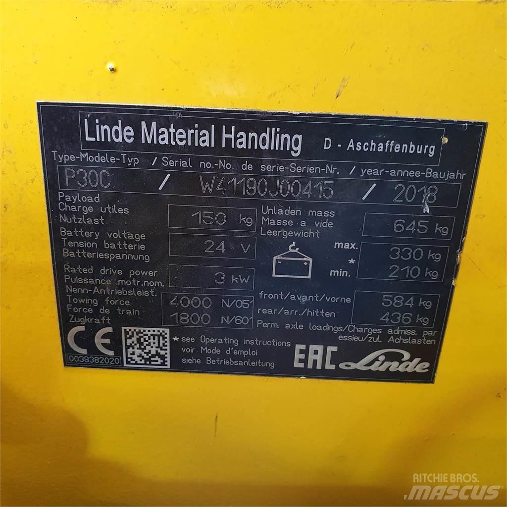 Linde P30C Camioane de tractiune
