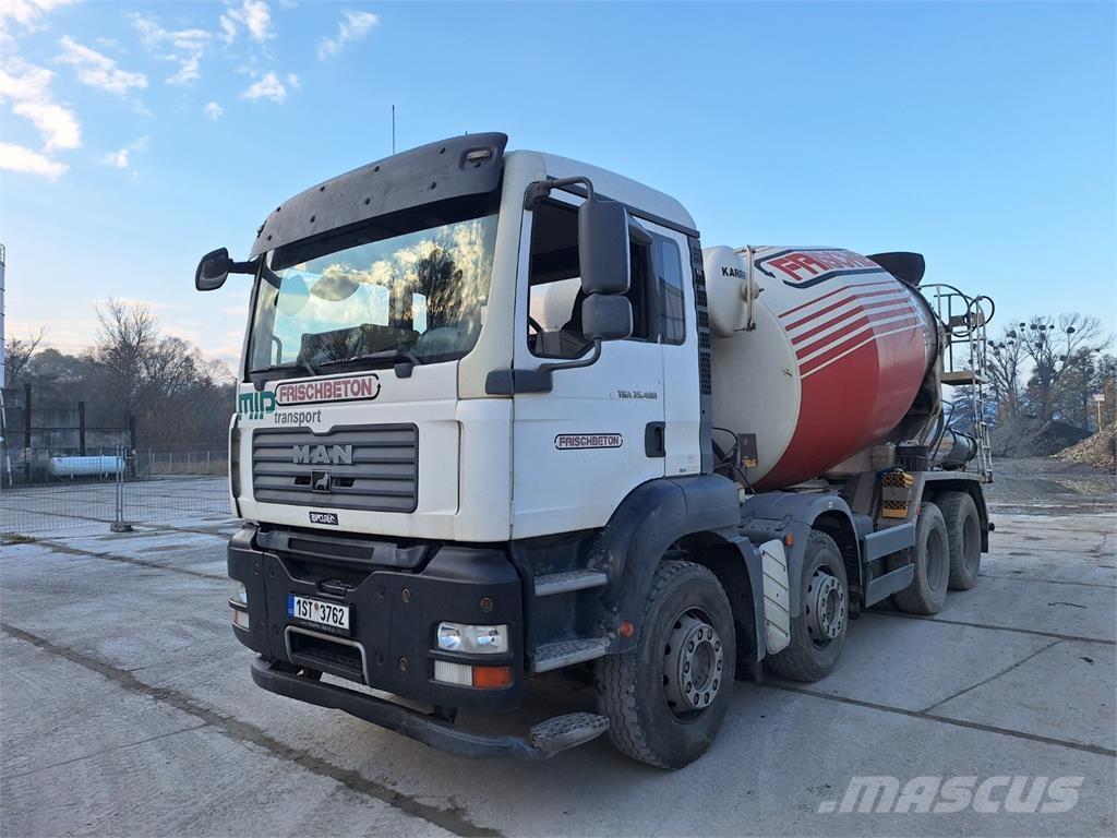 MAN TGA 35.400 8X4 Camion cabina sasiu