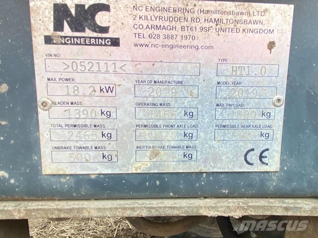 NC HT1.0 Minitractor de teren
