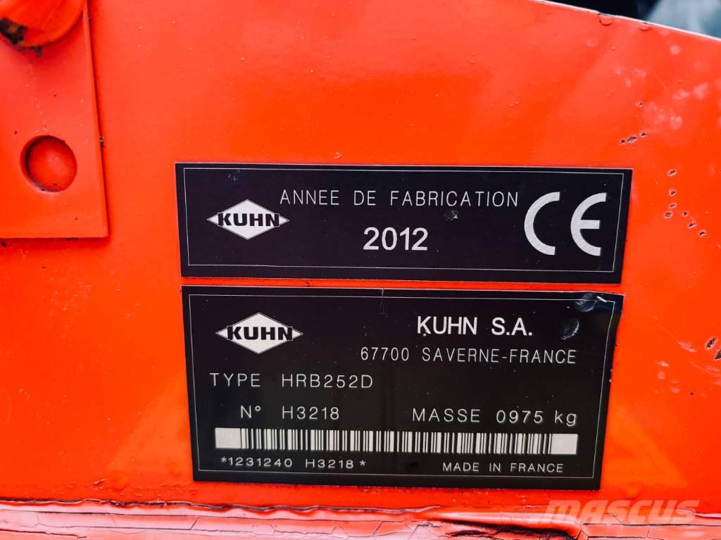 Kuhn HRB 252 Grapa si pluguri rotative