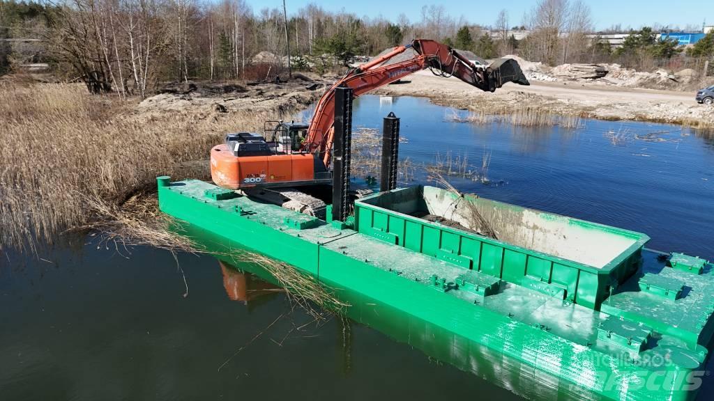  Dredge pontoon barge Dragare