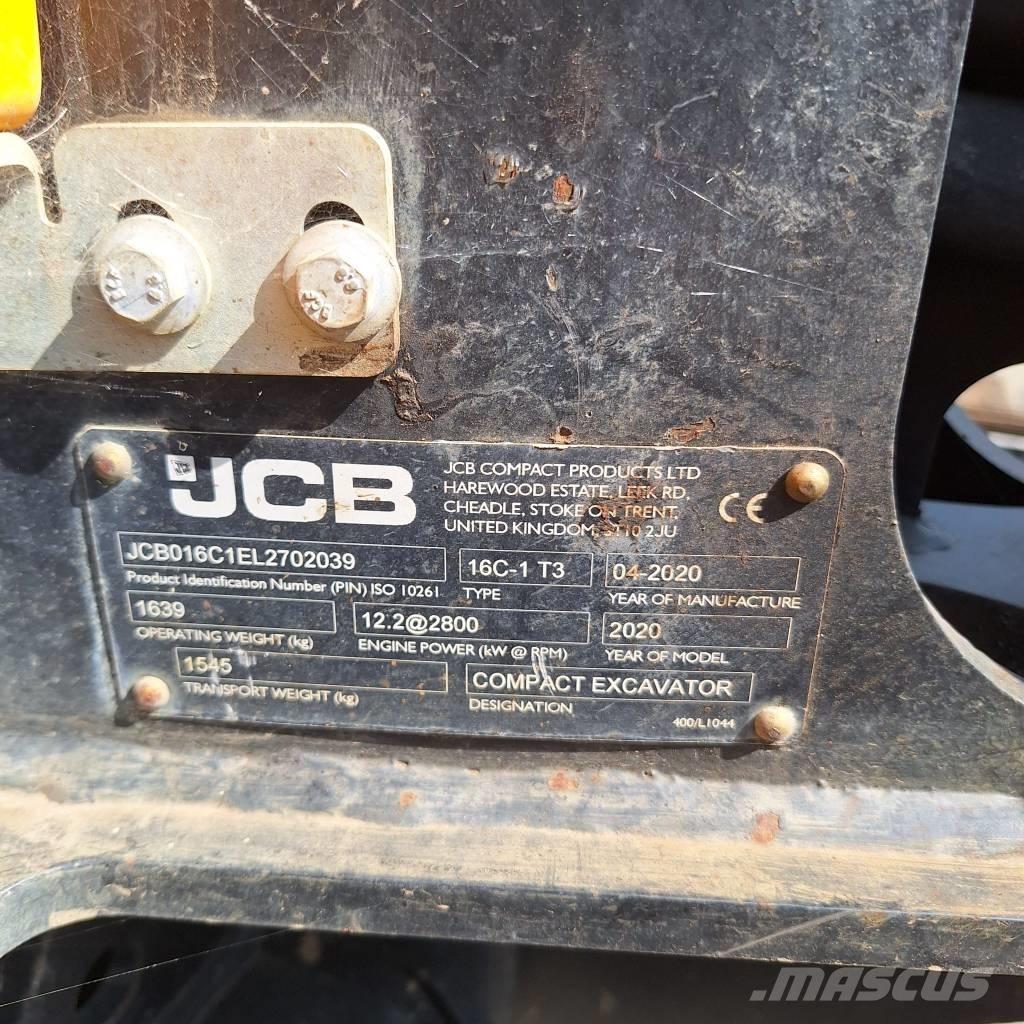 JCB 16 C-1 Mini excavatoare < 7t
