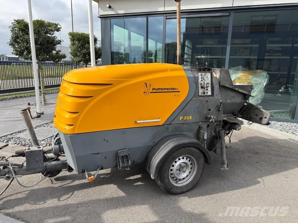 Putzmeister P 715 TD Pompa pentru beton