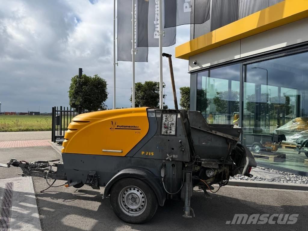 Putzmeister P 715 TD Pompa pentru beton