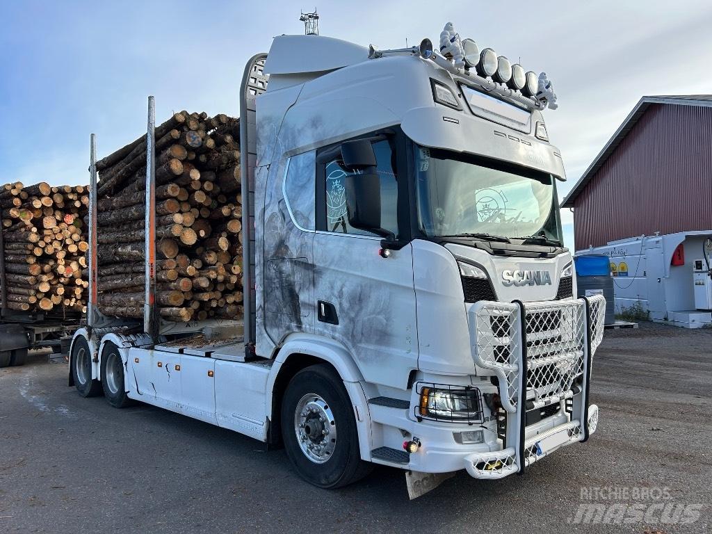 Scania R 650 Camion pentru lemne