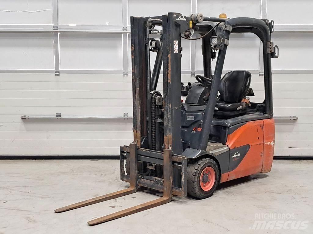 Linde E16C-03 Stivuitor electric