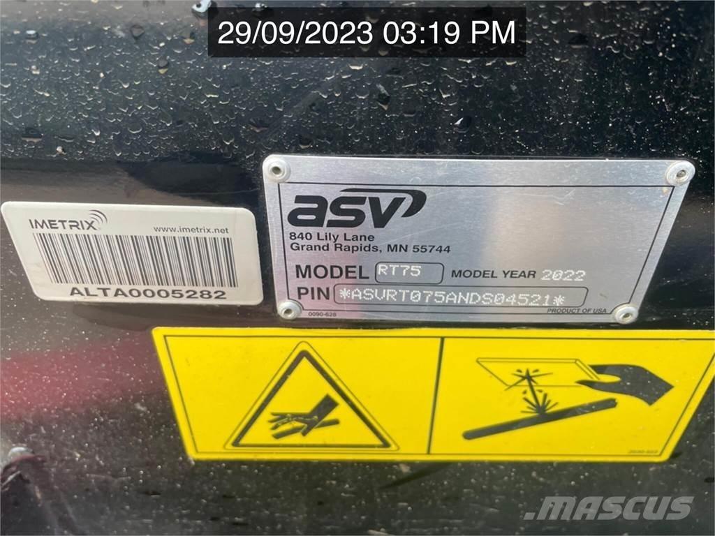 ASV POSI-TRACK RT75 Mini incarcator