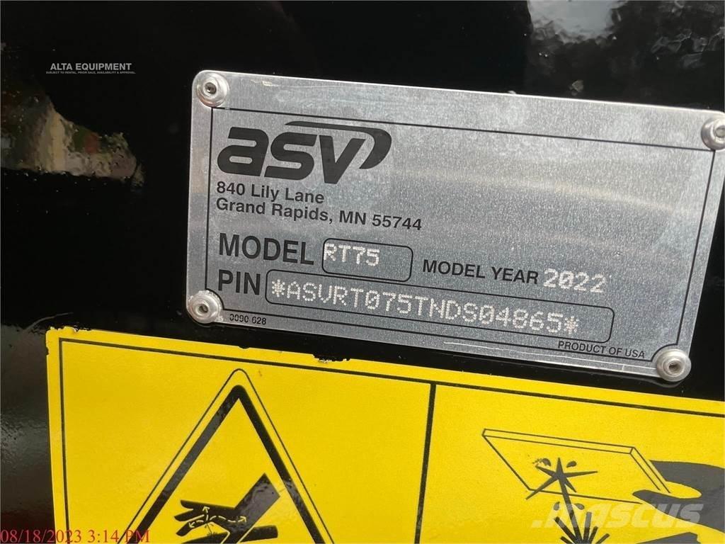 ASV POSI-TRACK RT75 Mini incarcator