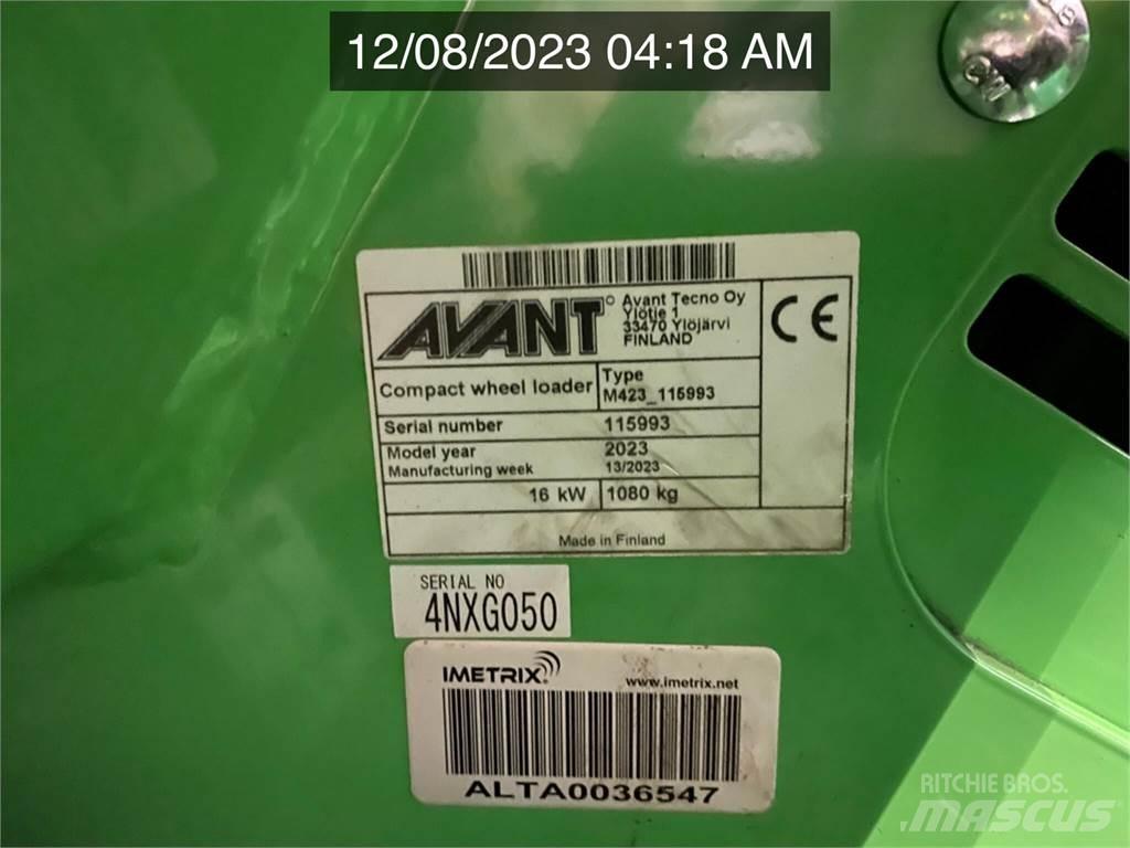Avant 423 Incarcator pe pneuri