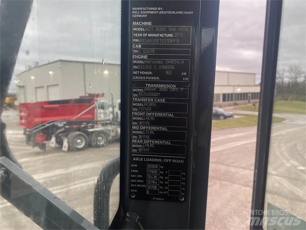 Bell B20E Transportoare articulate