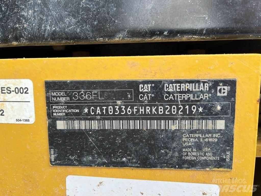 CAT 336FL Excavatoare pe șenile
