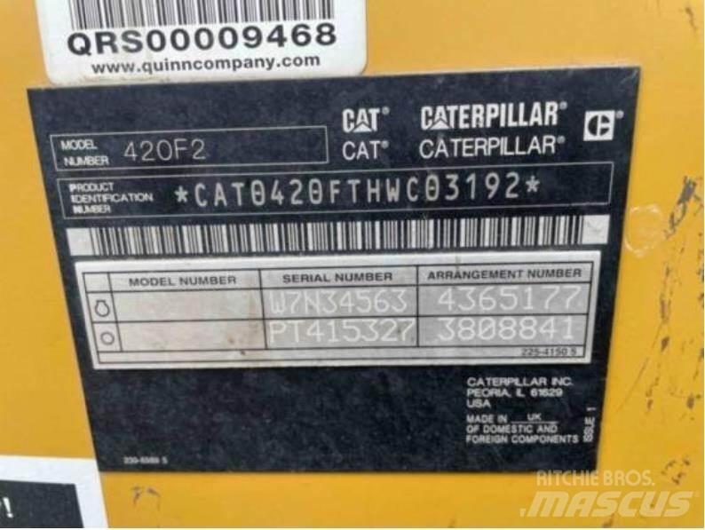 CAT 420F2 Buldoexcavatoare