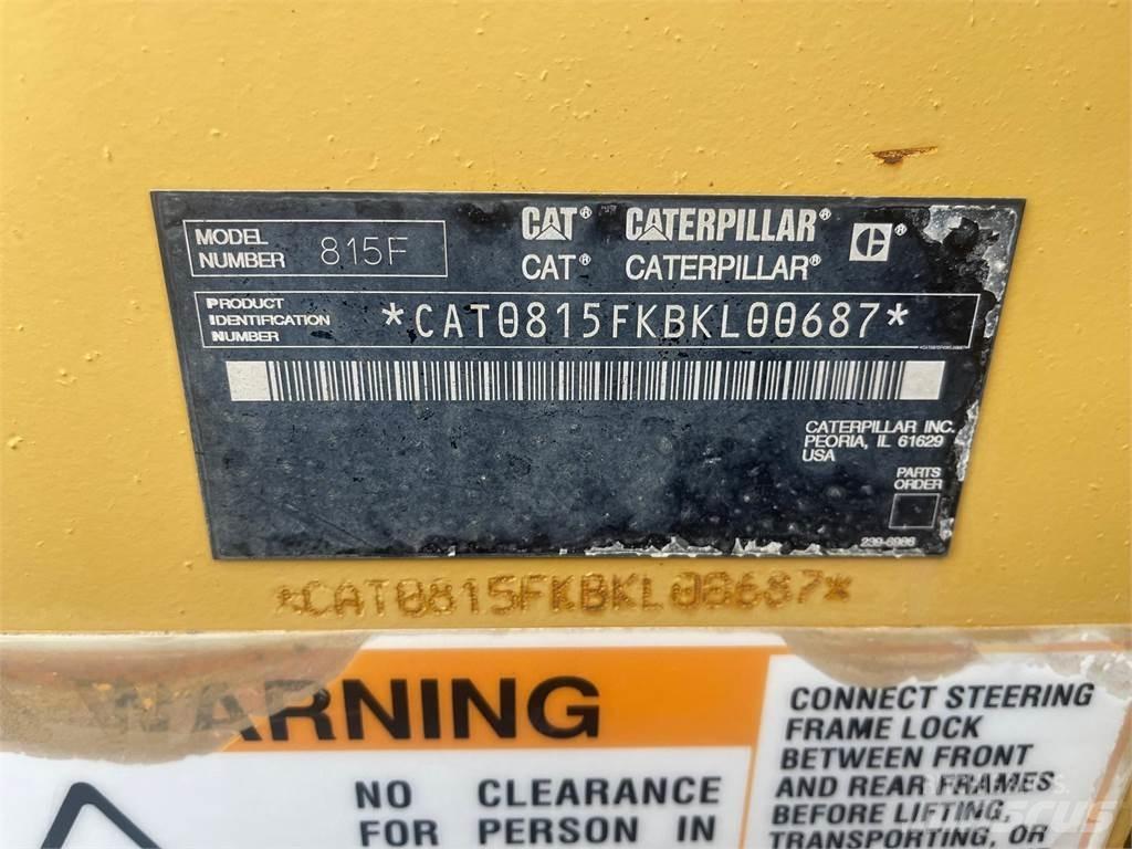 CAT 815F Compactoare deseuri