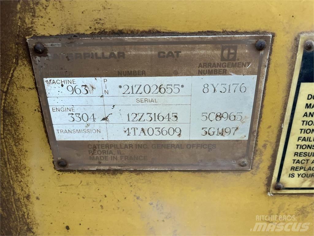 CAT 963 Încarcatoare cu excavator