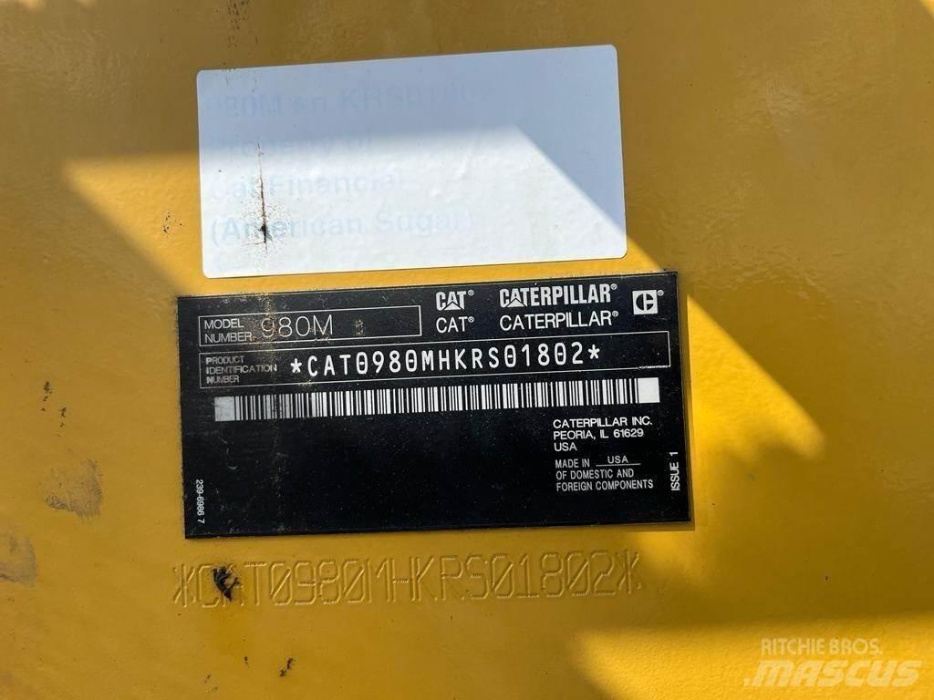 CAT 980M Incarcator pe pneuri