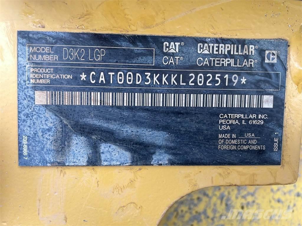 CAT D3K2 LGP Buldozere pe senile