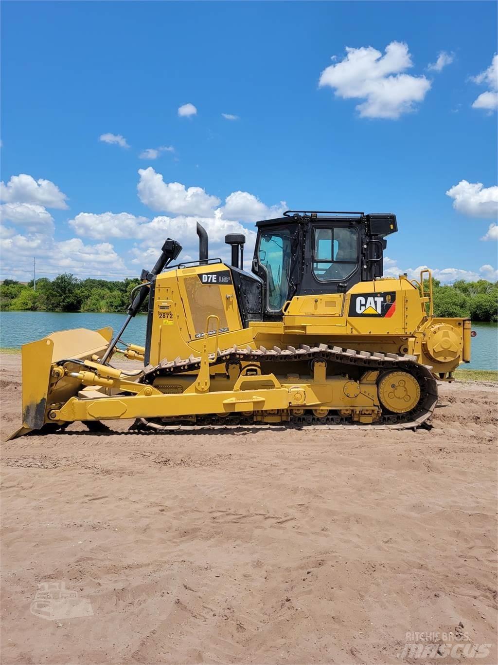 CAT D7E LGP Buldozere pe senile