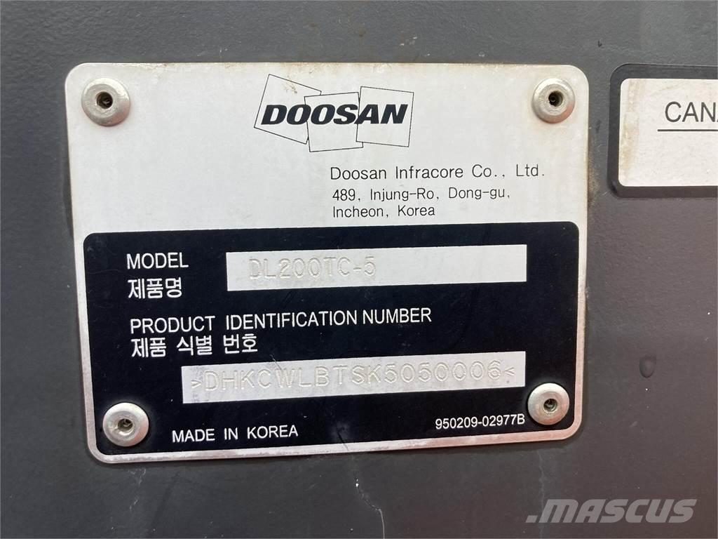 Doosan DL200TC-5 Incarcator pe pneuri