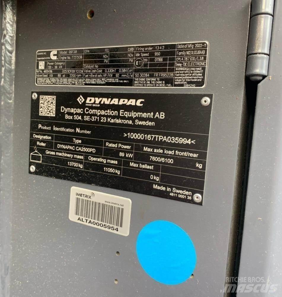Dynapac CA2500PD Compactoare deseuri