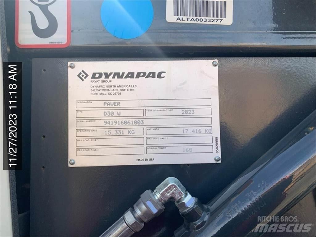 Dynapac D30W Pavatoare asfalt