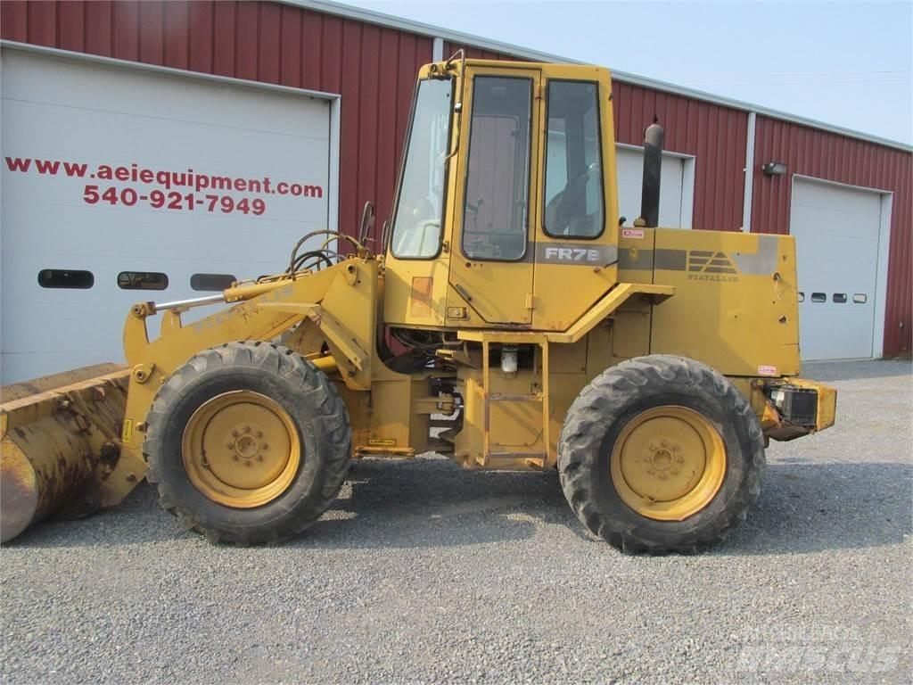 Fiat-Allis FR7B Incarcator pe pneuri