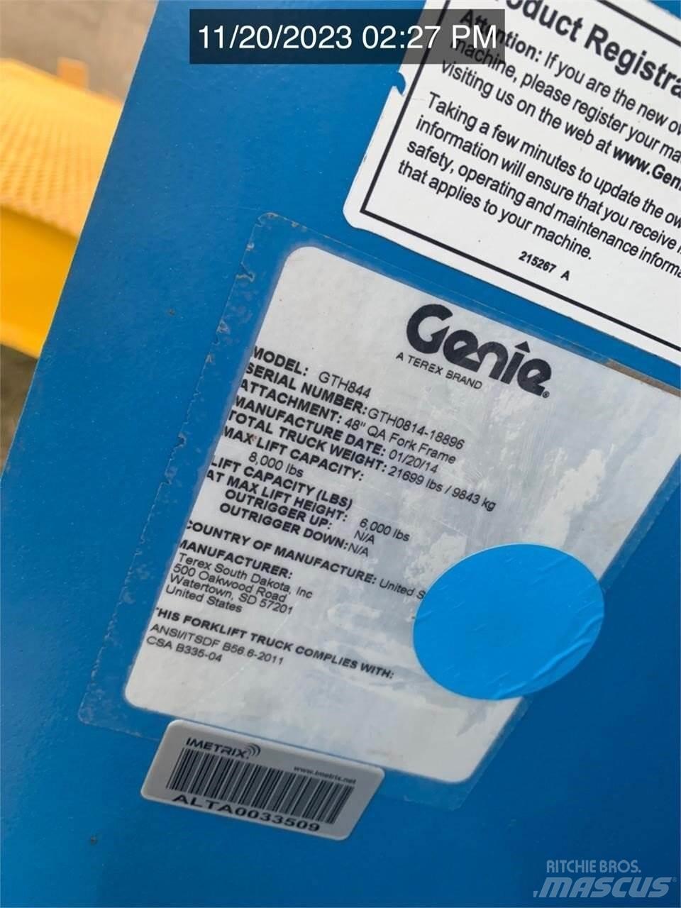 Genie GTH844 Stivuitoare telescopice