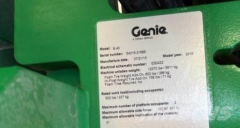 Genie S40 Nacele cu brat telescopic