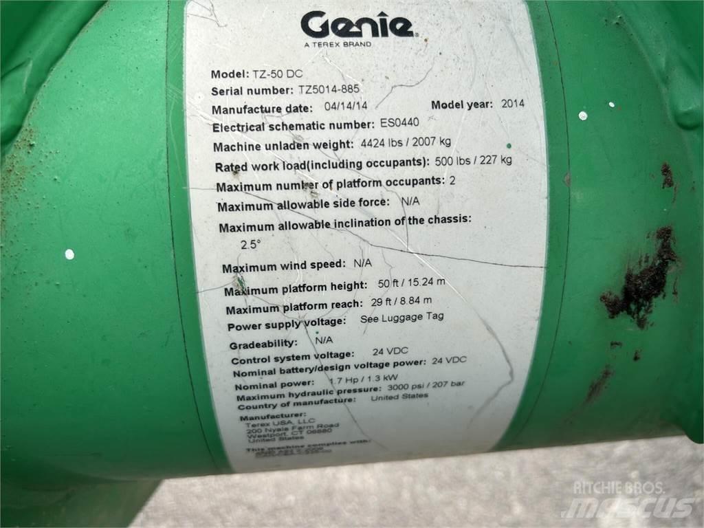 Genie TZ50 Platforme aeriene montate pe remorca