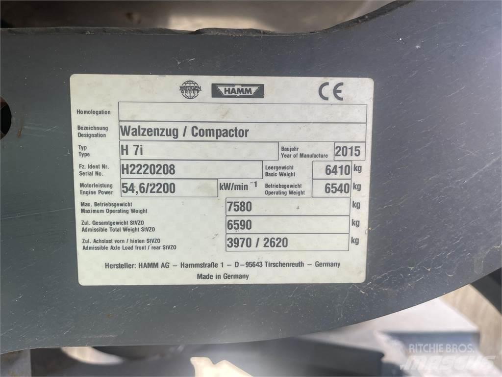Hamm H7I Cilindri compactori dubli