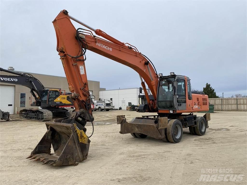 Hitachi ZX210W Excavatoare cu roti