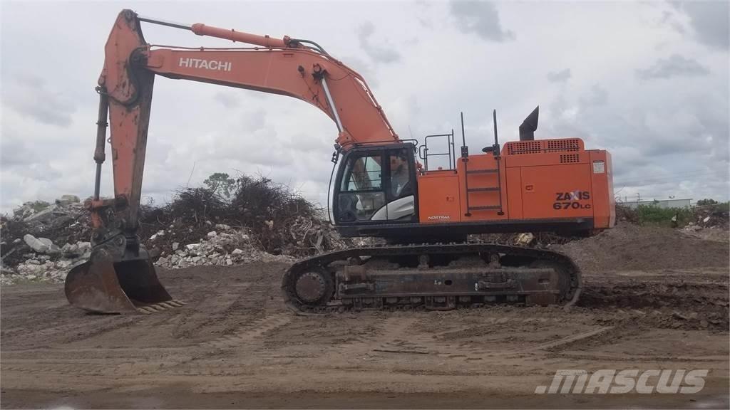 Hitachi ZX670 LC-5B Excavatoare pe șenile
