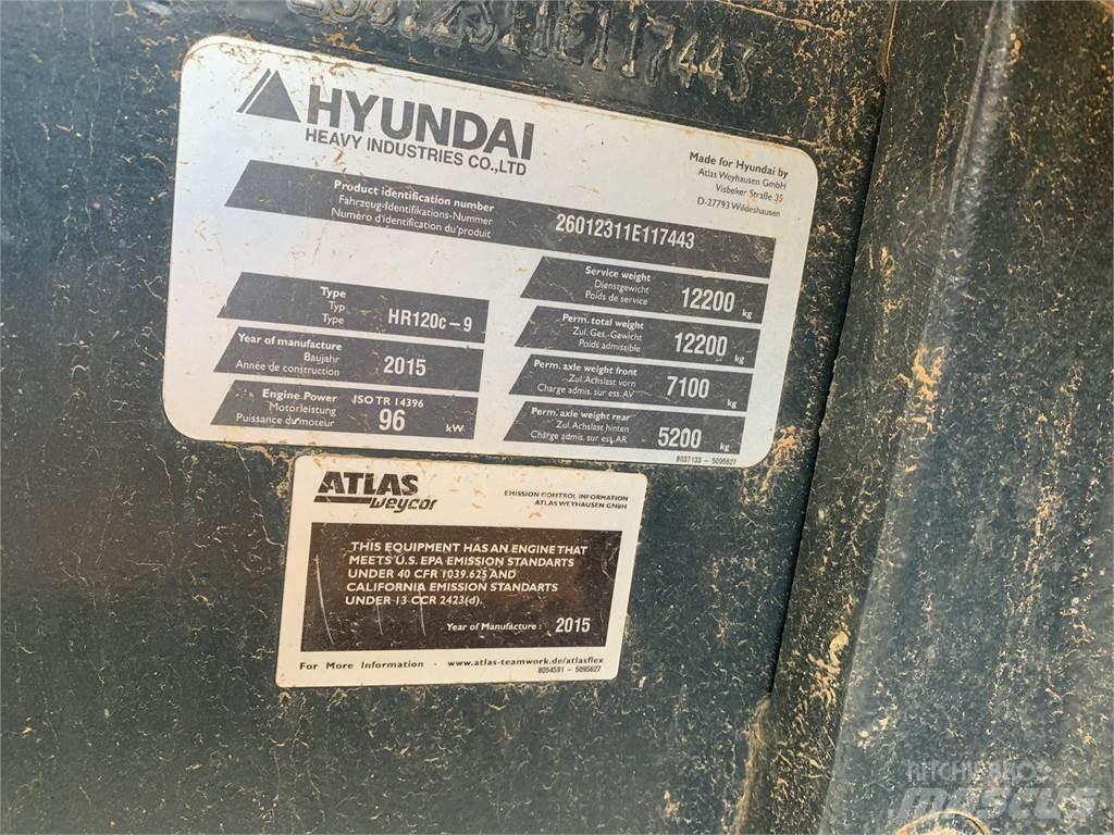 Hyundai HR120C-9 Cilindri compactori dubli