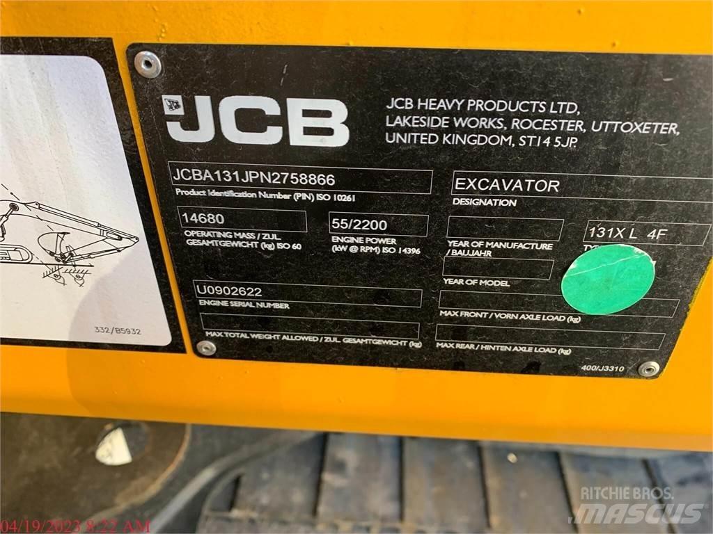 JCB 131X LC Excavatoare pe șenile
