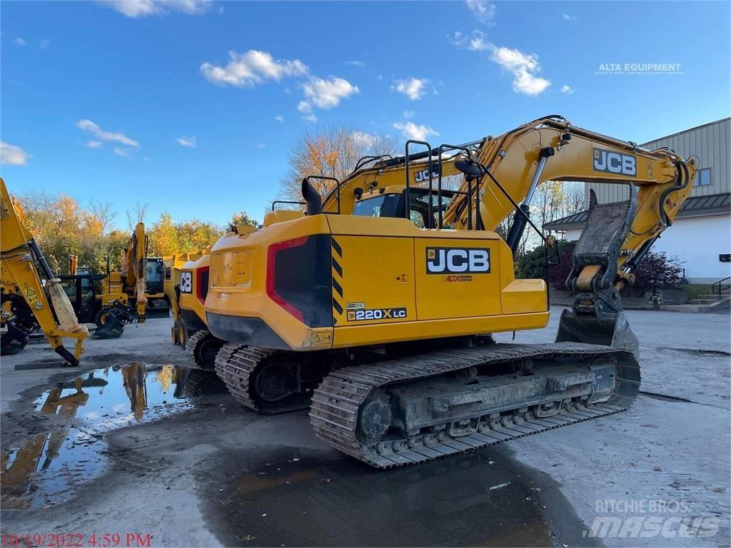 JCB 220X Excavatoare pe șenile
